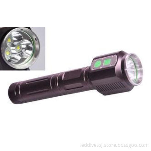 High brightness Strong Rechargeable Tactical Flashlight for